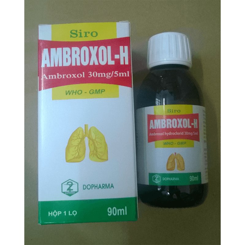 Giá thuốc Ambroxol siro