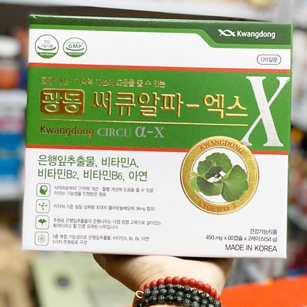 Thuốc bổ não Hàn Quốc Kwangdong có tác dụng gì đối với sức khỏe?
